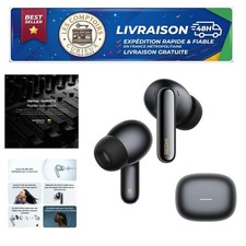 XIAOMI Redmi Buds 8 Pro Écouteurs sans Fil ANC Bluetooth 5.4 Noir