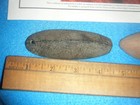 3  5/8--3  7/8  in. ARTIFACT DRILLED AND UNDRILLED BOATSTONES FROM AR.  1 W/ COA — photo 6