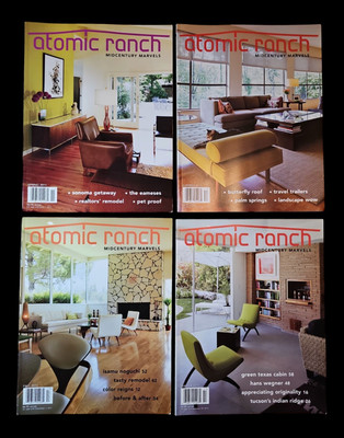 Atomic Ranch Magazine 2011 Complete Year 4 Issues 29 30 31 32