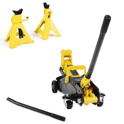 GIALLA Jack Hammer 14インチ 5J+45 4穴マルチ Low Profile Floor Jack 2 Ton Single Piston Hydraulic Car Jack with