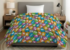 Trapunta Estiva Leggera 100gr Piumino Estate Primavera Modello Emoji