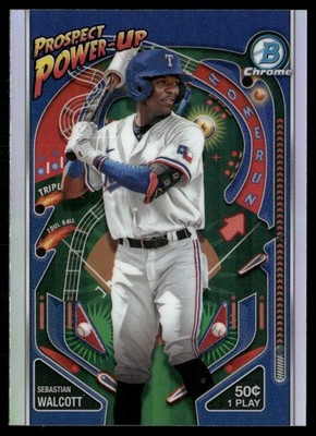 2024 Bowman #PP-20 Sebastian Walcott Prospect Power-Up
