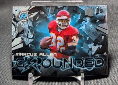 Marcus Allen Resurgence Grounded 2023 Topps Composite Chrome Card #RG-11 Chiefs