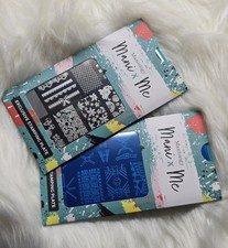 MANIOLOGY Sweet And Sultry Plates 2 Nail Stamping Plates MxM052 & MxM051 Lot Set