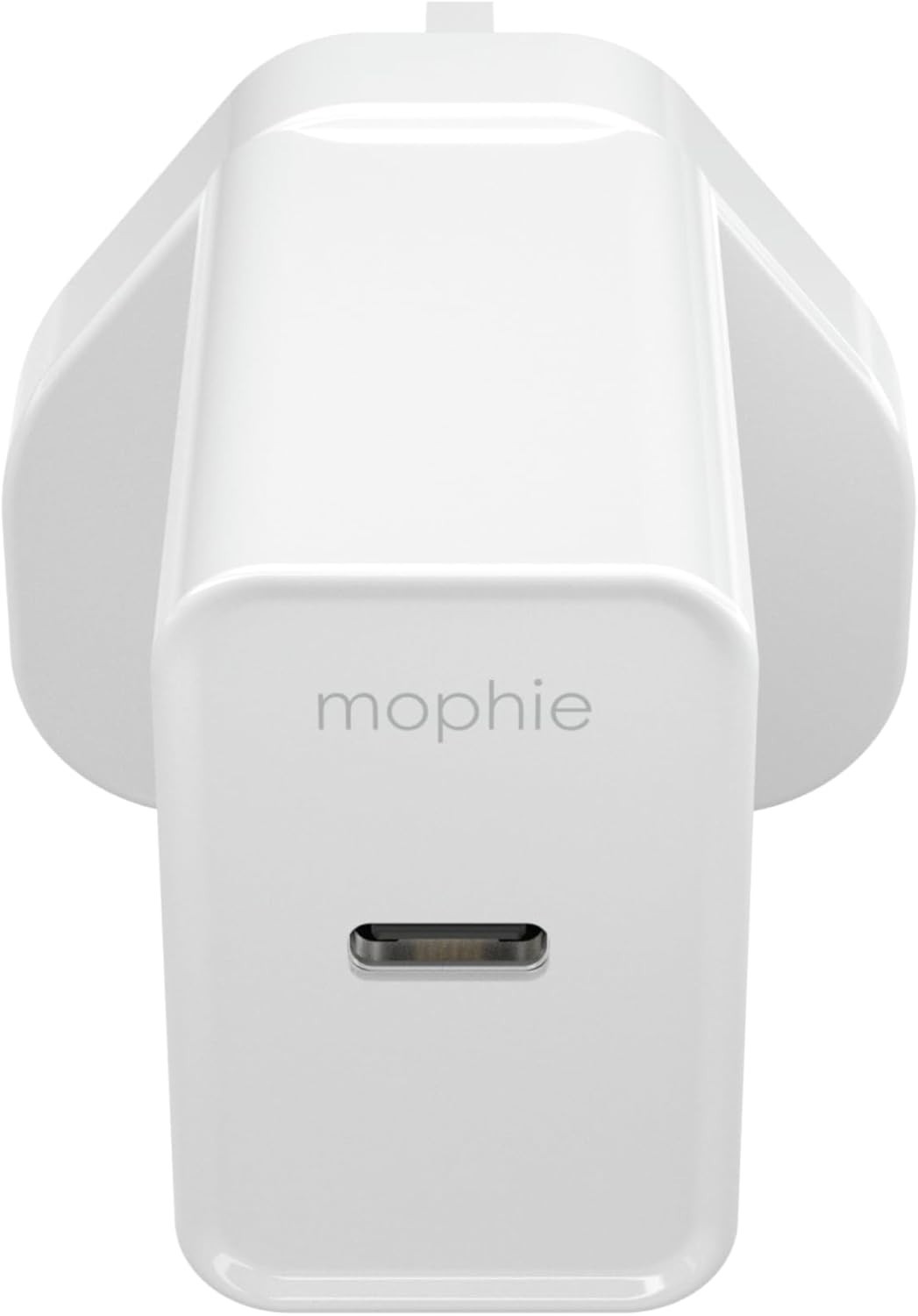 Mophie 20W USB-C Fast Charger Wall Adapter for UK - White