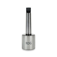 2MT MORSE TAPER SOFT STUB BLANK END ARBOUR WITH TANG 40mm x 40mm RDGTOOLS