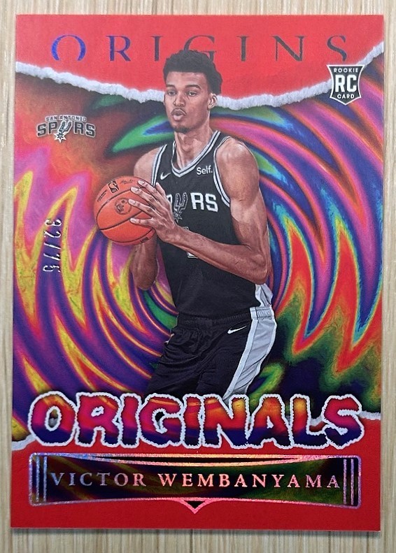 2023-24 Panini Origins - Originals #13 Victor Wembanyama (RC) | Red 32/75