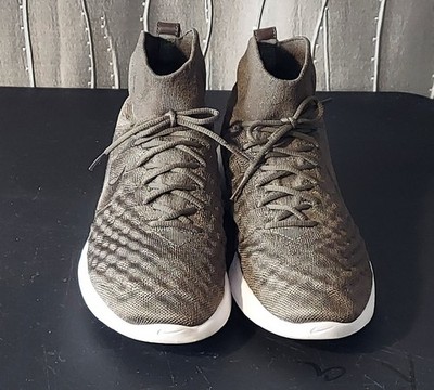 Nike Lunar Magista II Flyknit Cargo Khaki Mid Top Sneaker 852614-300