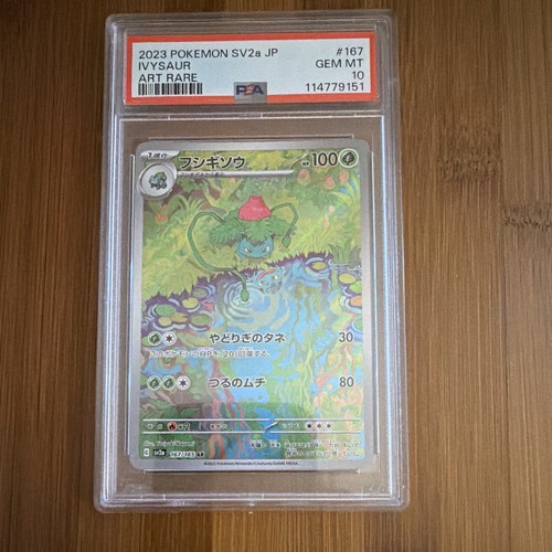 Ivysaur graded PSA 10 for sale on eBay