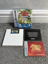 Metal Slug Advance Nintendo Game Boy Advance 2004 PAL Boxed Complete