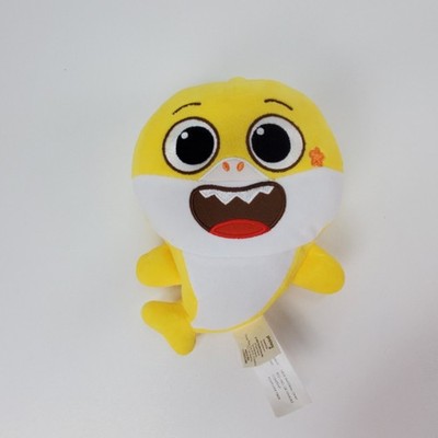 Pinkfong Baby Shark Plush Yellow WowWee 2020 Small Stuffed Animal Toy 8 Inch