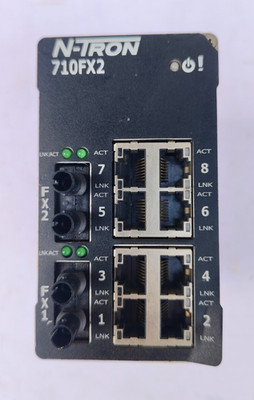 N-TRON 710FX2-ST INDUSTRIAL ETHERNET SWITCH