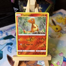 Charmander 18/147 Reverse Holo Pokemon Card - Sun & Moon Burning Shadows NM
