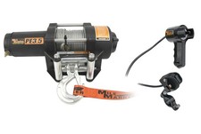 Mile Marker 77-50112bw Winch Pe3.5 Vehicle Mounted Waterproof Atvutv Winch