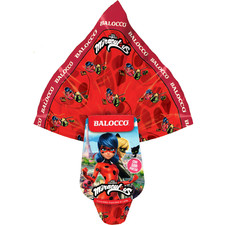 Balocco Uovo Miraculous Cioccolato al Latte con Sorpresa all'Interno 220g