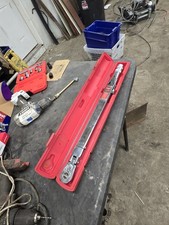 Snap-on Click-Type Adjustable Ratcheting Torque Wrench with Case