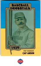 1980-87 SSPC HOF #17 Cap Anson