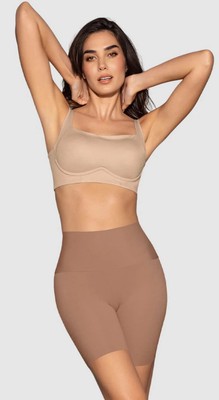 Leonisa Women s Stay-in-Place Seamless Shorts 012970   Shapewear - NEW