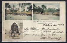 A) Kamerun AK Litho "Ansichten a. d. Deutschen Kolonien" (TT05131)