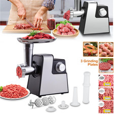 Commercial Heavy Duty 3000W Electric Meat Grinder Sausage Maker Mincer Stuffer