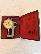 Vintage Mercer Dial Thickness Gauge –  With Case