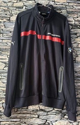 Official Puma BMW Motorsport 761700 Track Jacket Navy Men's Size XL BMW Logo
