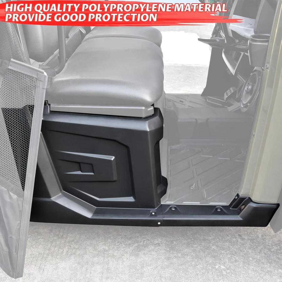 SAUTVS Black Right Hand Center Fender with Rocker for Polaris Ranger Crew 570 XP Foto 3 de 4