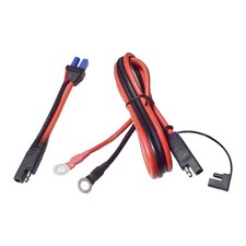 For SAE to O Terminal 8mm 1m For EC5 to For SAE 0.15m Dual Length 10AWG Cable