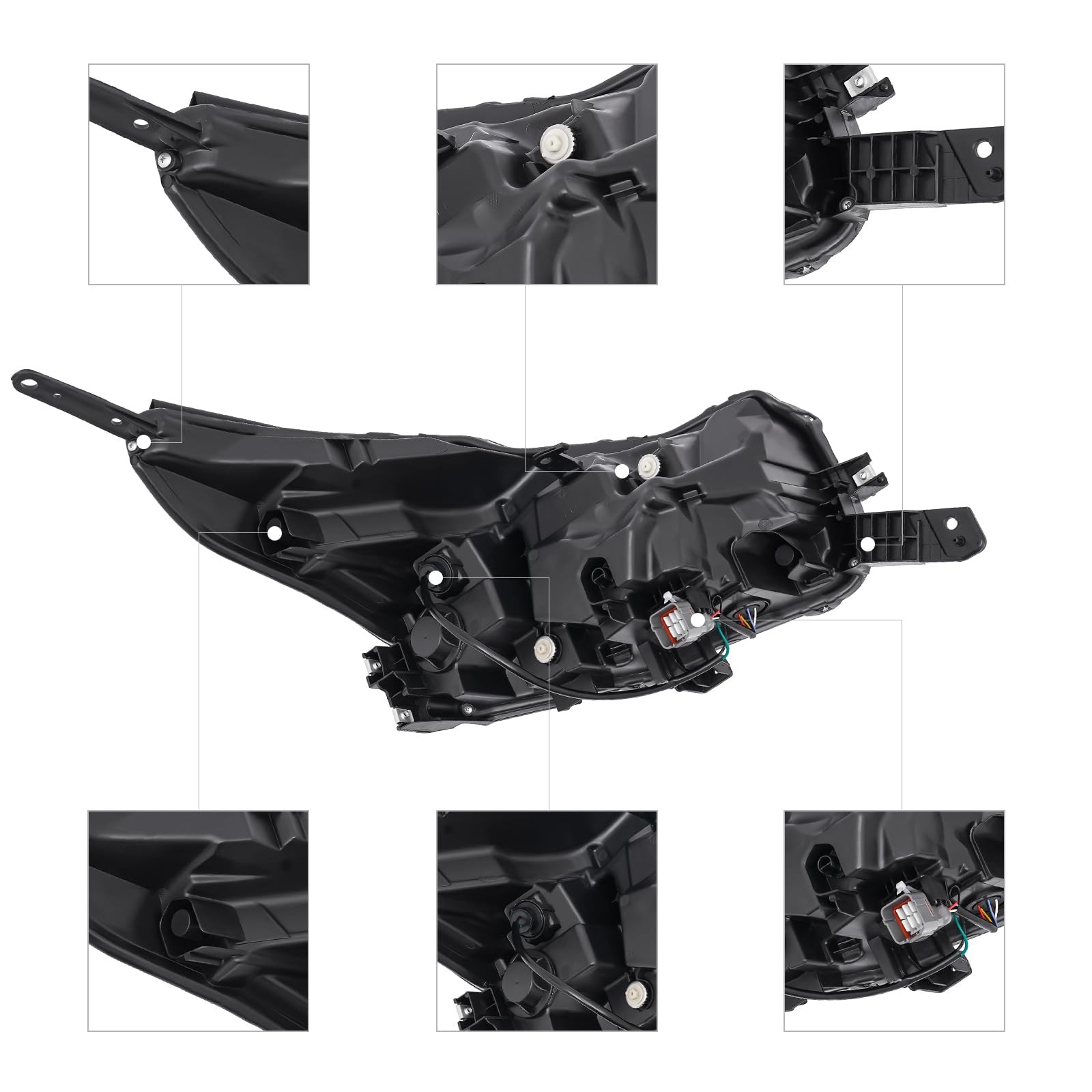 LED Headlight Assembly Compatible with 2021-2022 Subaru Outback/Legacy Headlamp