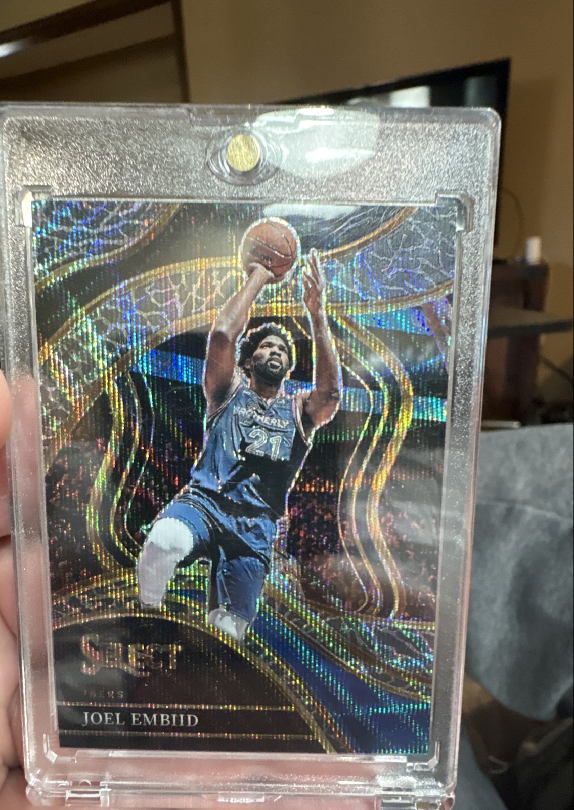2023-24 Panini Select - Courtside Joel Embiid #204 Elephant Prizm