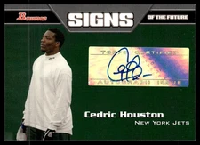 2005 Bowman Signs of the Future Auto Cedric Houston #SF-CH