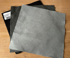 Confezione Sgombero di Quadrati in Feltro Grigio/Nero, 22cmx22cm x 5 Pezzi