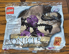 2001 LEGO BIONICLE MCDONALDS HAPPY MEAL TOY - ONEPU 2