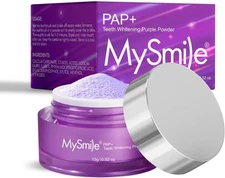 MySmile PAP Teeth Whitening Powder, Toothpaste Whitening Powder Stain Removal