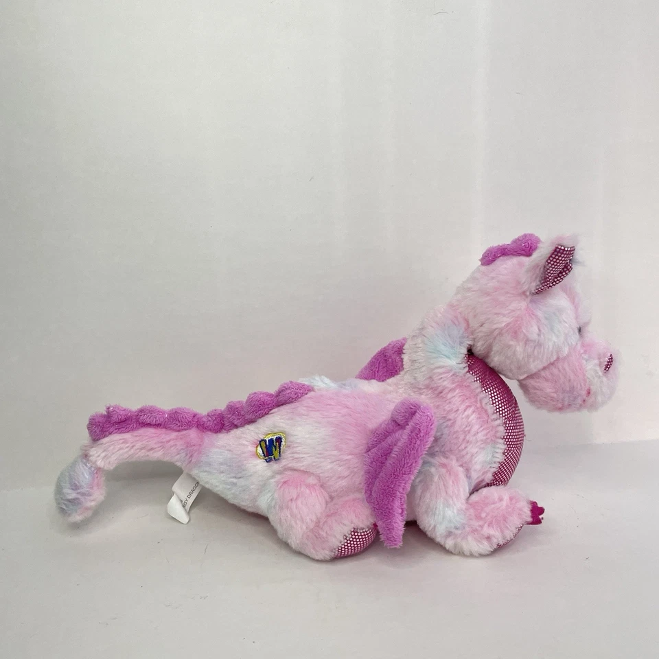 Whimsy Dragon (HM156) Pink GANZ Webkinz Plush Stuffed Animal ~ NO CODE - Image 3 of 4