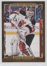 2015-16 Upper Deck Portfolio Martin Brodeur #194 HOF 0a4
