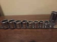 Vintage Sk Wayne 38 Sockets With Spark Plug Socket
