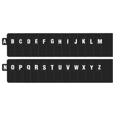 Alphabetical A-Z Organizer Divider 26pcs CD DVD Vinyl Record Separator for9436