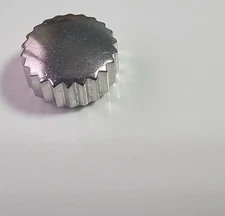 NOS Vintage Crown Ø 5 mm TAP 0.9 mm Watch Spare Parts Silver Height 2.7 mm