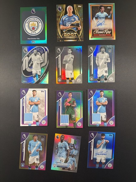 Topps Premier League Man City Pack – Haaland Golden Boot + Auto