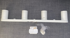 IKEA NYMÅNE 4 Spots Weiß I Komplettes Set kabellose Schalter und LED Farben