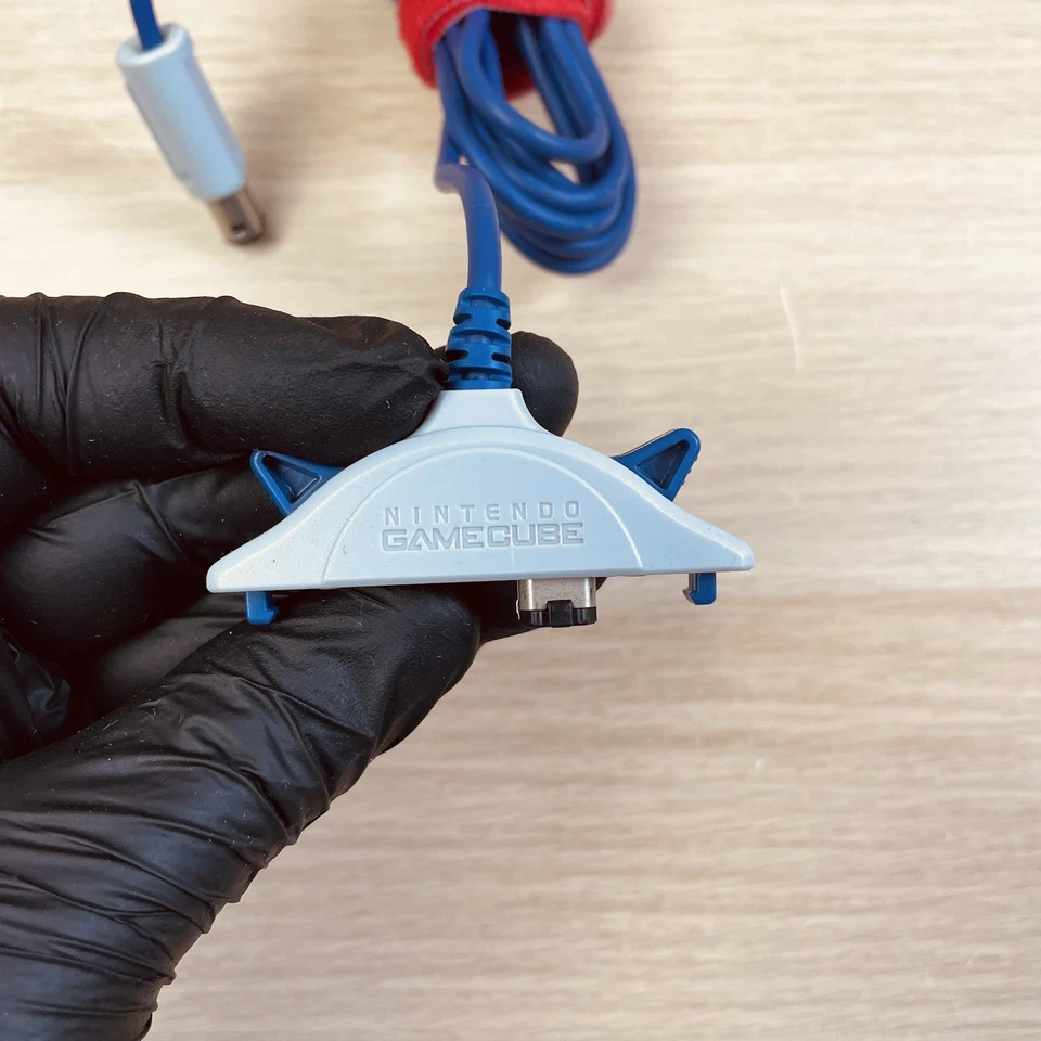 Game Boy Advance Link Cable Cavo per Collegamento Gamecube Gba Originale - Immagine 2 di 4