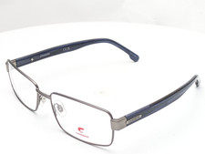 Carrera 8887 R80 Semi Matte Dark Ruthenium Men  s Eyeglasses Frames 57-17-145