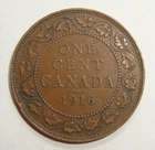 1916 Canada Large Cent — photo from another recent sale