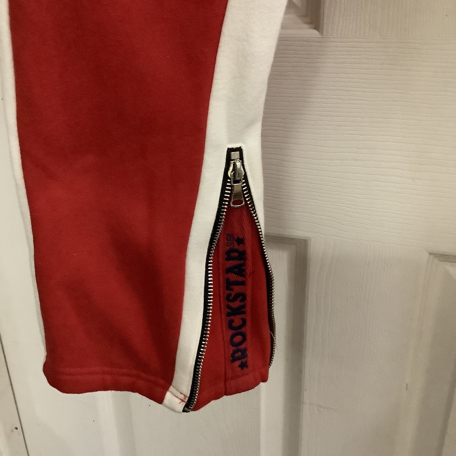 Vtg Mens Rockstar Original OG Racing Sweat Pants Sz XL image 5