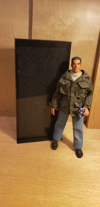 G.I. Joe Vietnam Wall Memorial 12" Action Figure Af-American