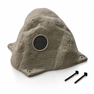 HALF OFF PONDS Tan Fake Rock Cover, Faux Stone Landscape Rock, Vented