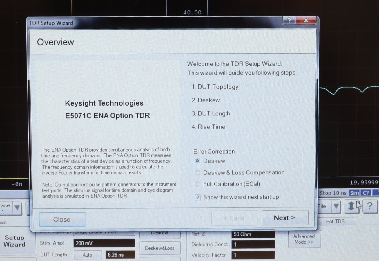 Keysight E5071C ENA Network Analyzer 300kHz-20GHz 4-Port Win7, TDR/1E5 ...
