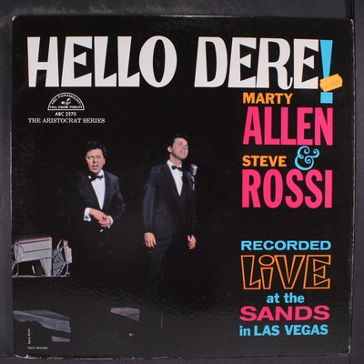 MARTY ALLEN & STEVE ROSSI: hello dere! ABC 12'' LP 33 RPM
