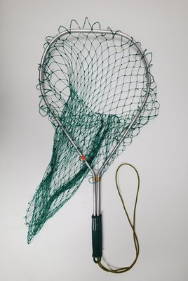 Vintage Fishing Landing Net 14'' Aluminum Frame 4000B USA Made